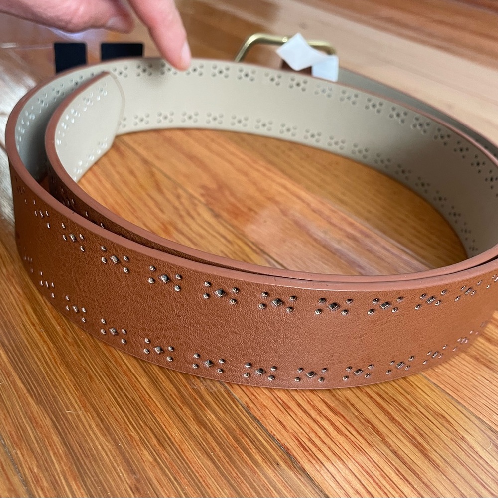 Sonoma women’s casual Brown Belt with‎ Gold Buckle XL NWT - Picture 12 of 12